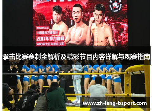 拳击比赛赛制全解析及精彩节目内容详解与观赛指南 拳击比赛赛制全解析及精彩节目内容详解与观赛指南